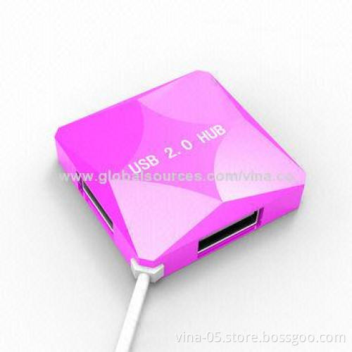AU Stock 4-port Compact USB Hub, Expansion Splitter, Supports Plug-and-play Function